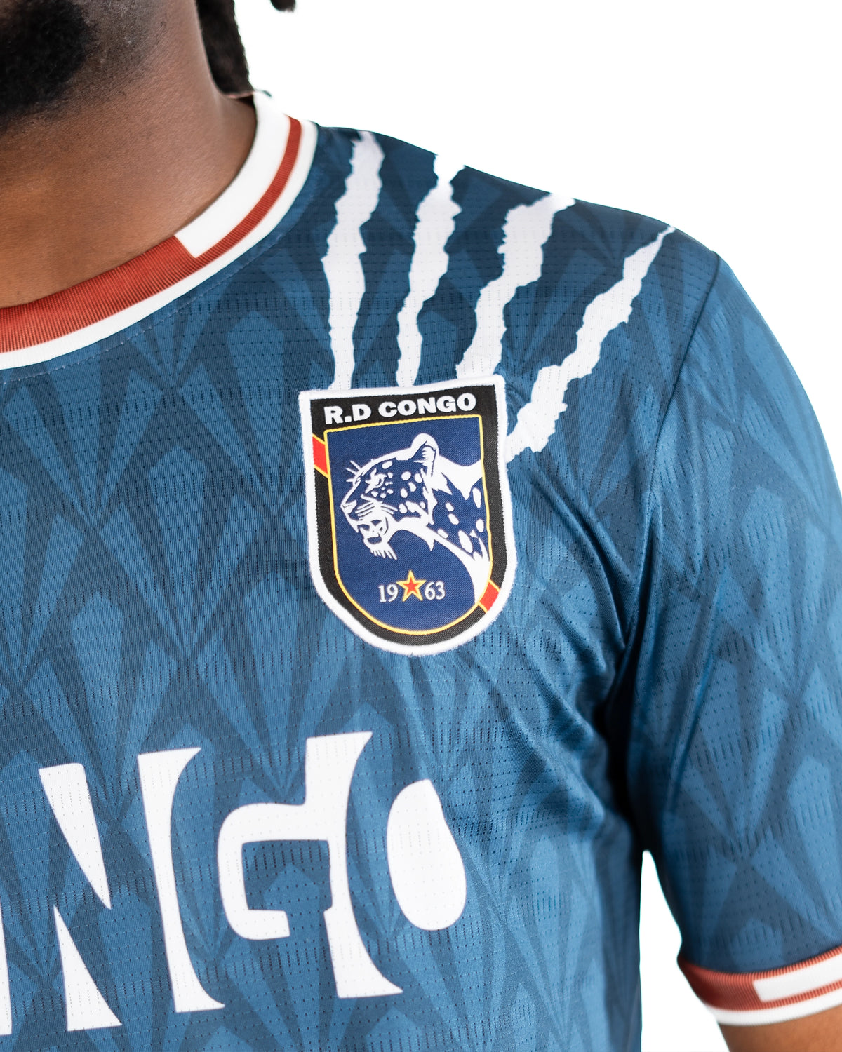 Maillot Congo bleu