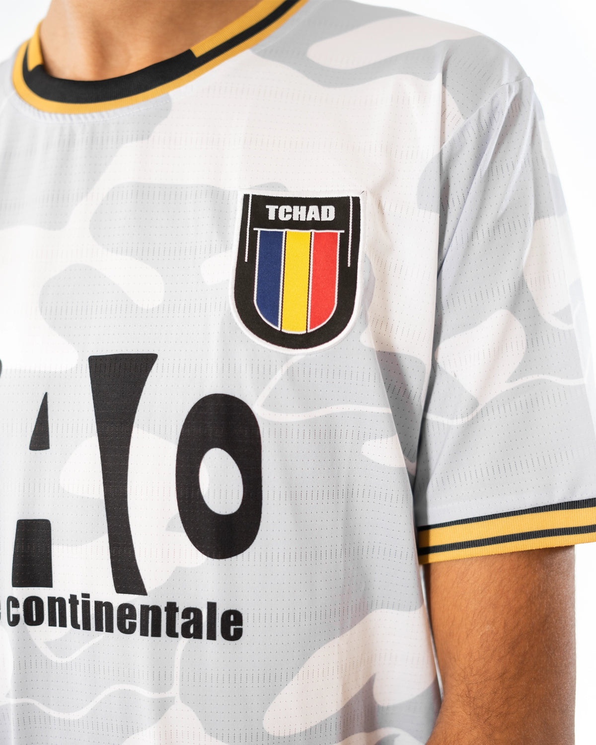 Maillot Tchad Blanc