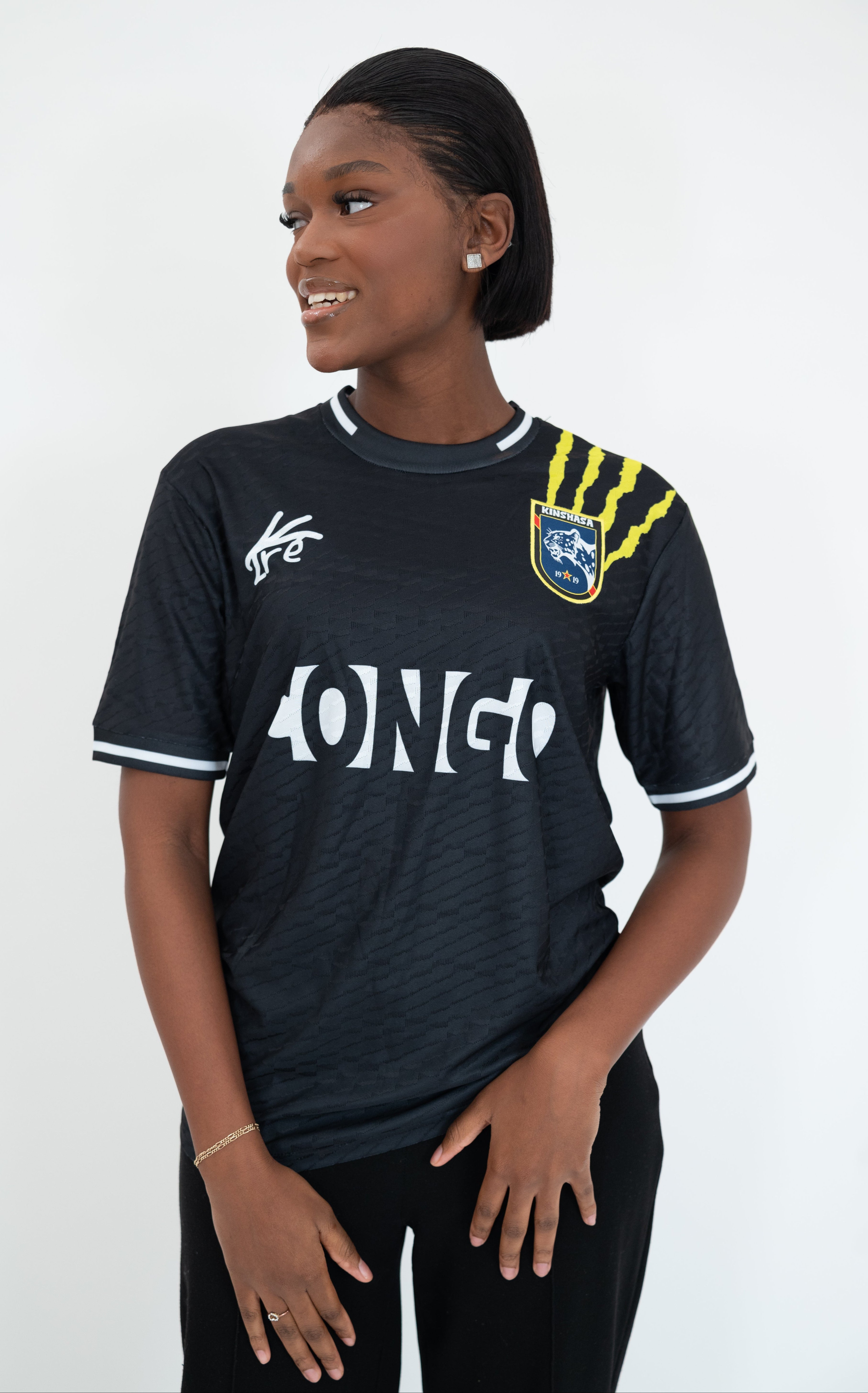 Maillot Congo RDC Noir K2re