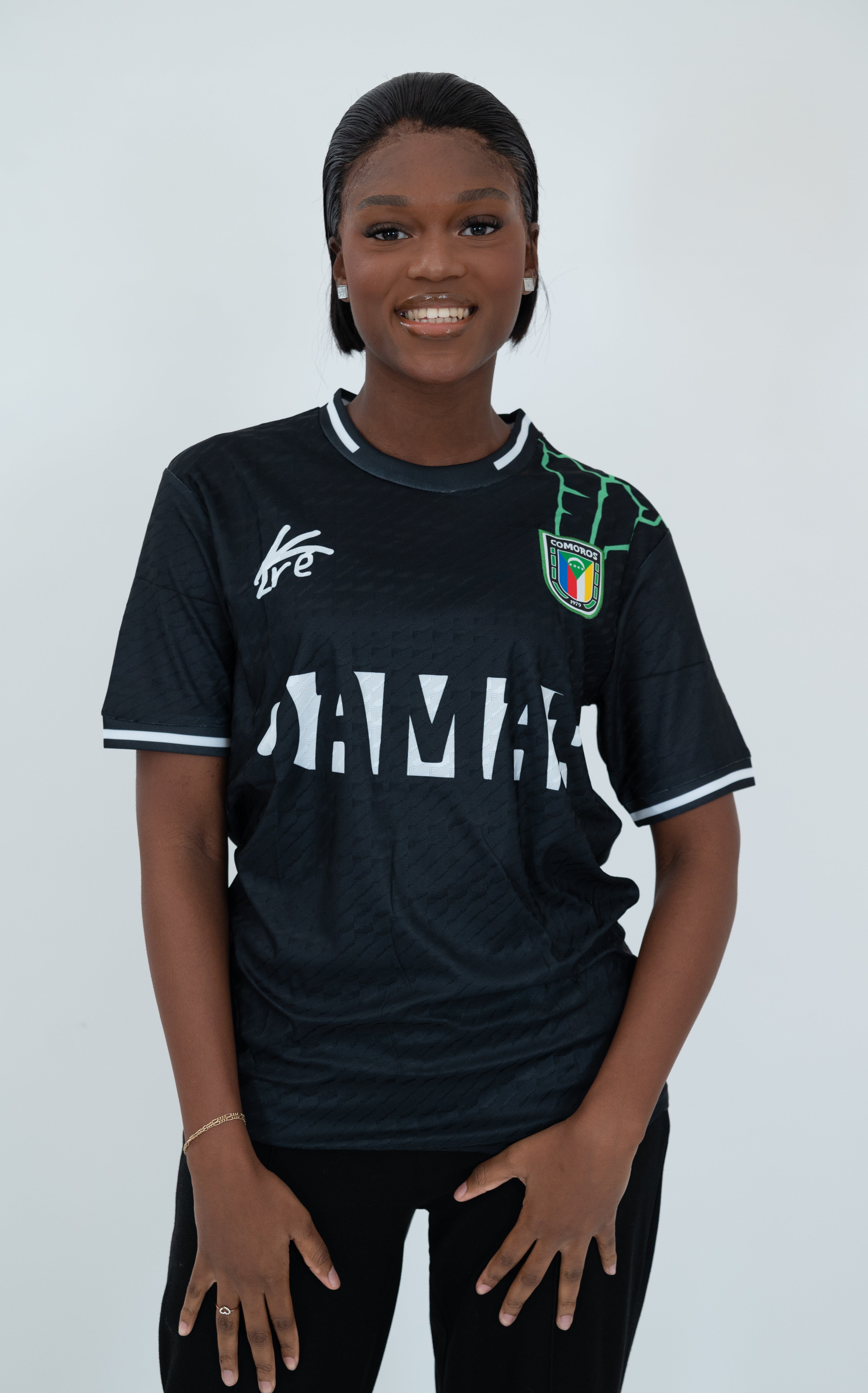 Maillot Comores Noir K2re